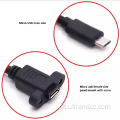 OEM USB Micro Macho para Cabo de Extensão Feminino